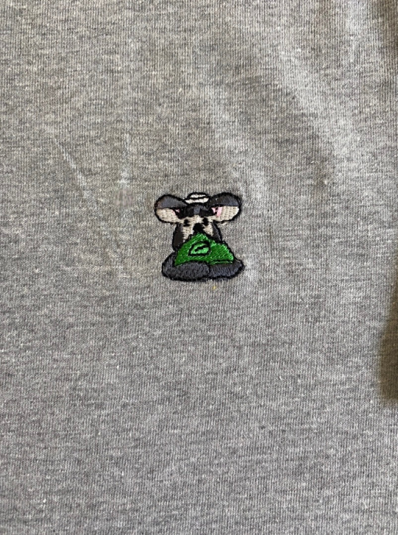 Crew Neck Tee (Gray)