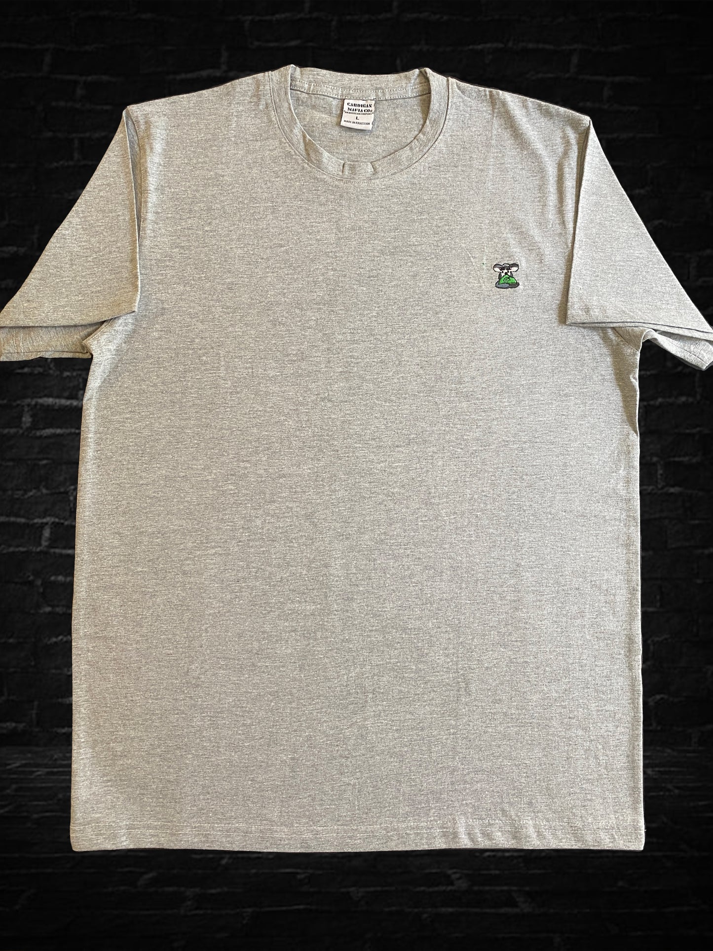 Crew Neck Tee (Gray)