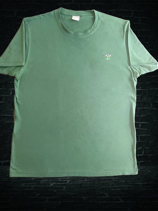 Crew Neck Tee (Spruce-Green)